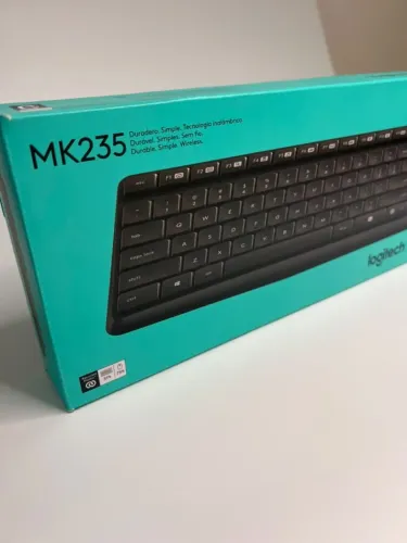 KIT MOUSE + TECLADO LONGITECH MK235