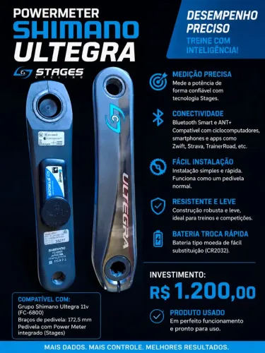 POWERMETER SHIMANO ULTEGRA STAGES