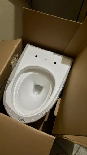 VASO SANITÁRIO BRANCO NOVO e TAMPA BRANCA NUNCA ABERTA
