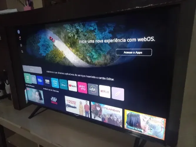 Smart TV LG NanoCell AI 4K NANO80 de 50 polegadas 2025