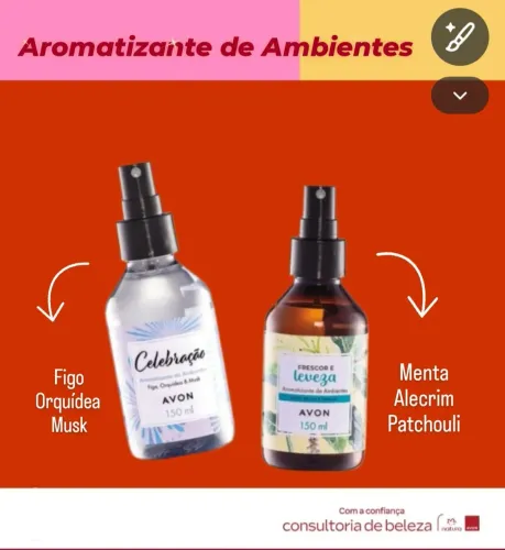 Spray Aromatizante de Ambientes Avon