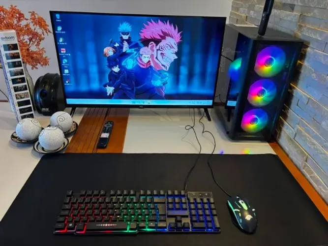 Pc Gamer Praticamente novo, com wifi, 3 meses de uso, Nota Fiscal, Ac Cartão, Entrego