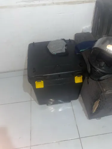 Baú 110 litros novo