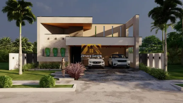 Casa de Condomínio com 4 Quartos à Venda, Loteamento Caribe - Palmas