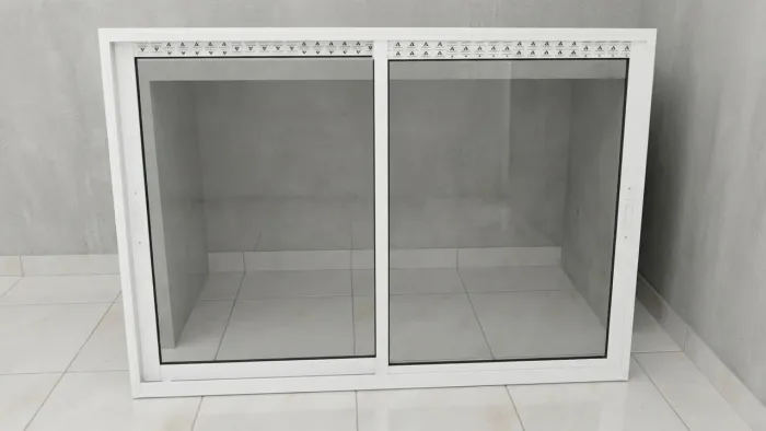 Janela de vidro 