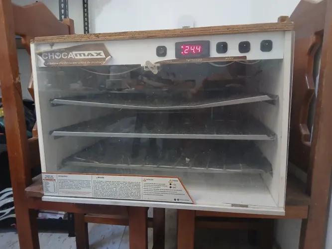 Chocadeira cabe 100 ovos 