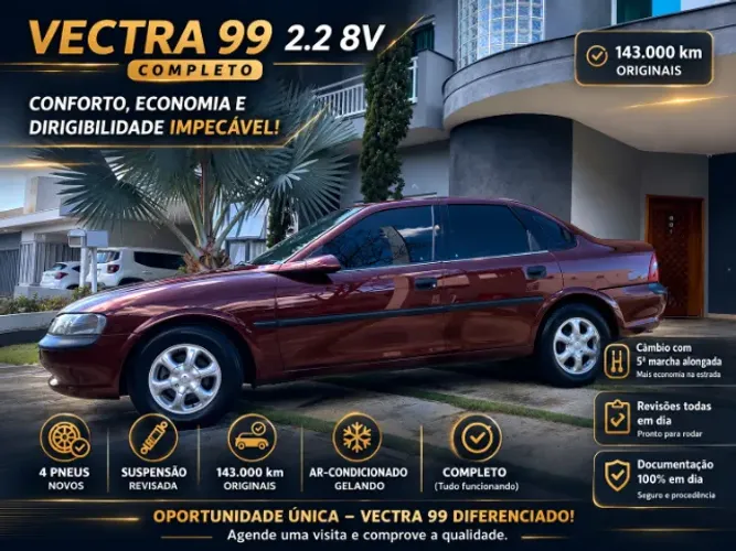 Chevrolet Vectra GL 2.2 / 2.0 MPFI 1999