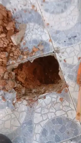 Caça vazamento, oculto, sem quebradeira, com aparelho