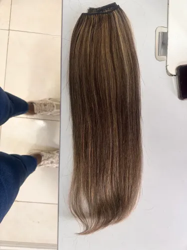 Mega Hair Iluminado humano 65 cm