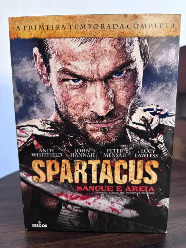 Box Dvd Spartacus Primeira temporada completa 