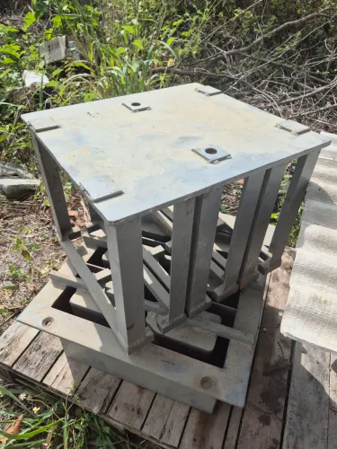 Forma de concrete para prensa