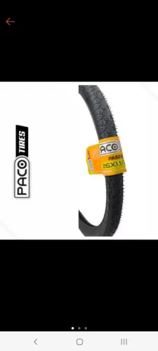 Pneus aro 20 Paco Tires 26 X 1.50 Novos