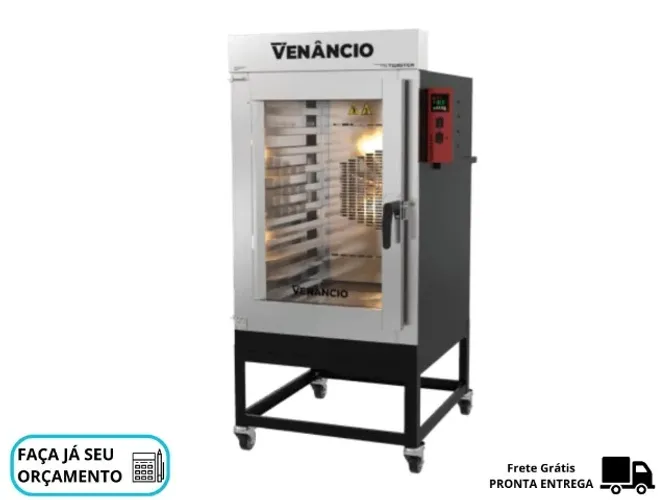 Forno Turbo 10 Esteiras Elétrico Venâncio