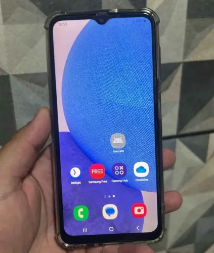 Celular A23 5G? 128 GB ? Tudo Ok<br>[22/05, 21:31] Douglas: tela curvada