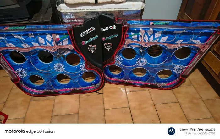 Madeiramento Acrílico Completo Sandero Som Automotivo