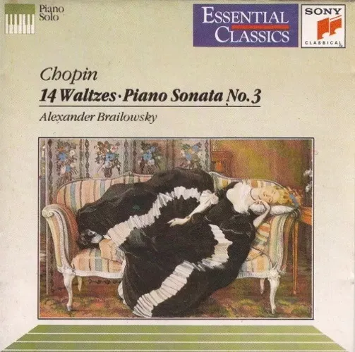 CD Chopin 14 Waltzes - Piano Sonata nº3 - Sony Classical