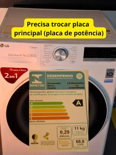 Maquina de lavar e secar