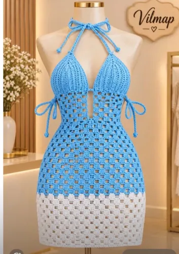 Roupa de crochê
