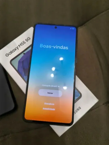 Samsung M55 256gb Novo