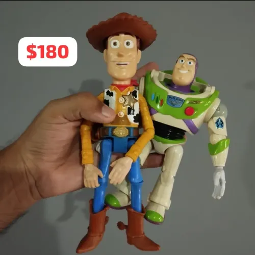 Wuddy e Buzz originais mattel pixar