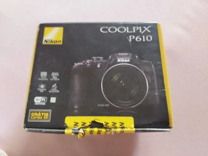 Vendo Câmera Fotográfica Coolpix P610 Nikon