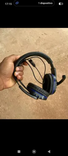 Fone headset gamer básico novo