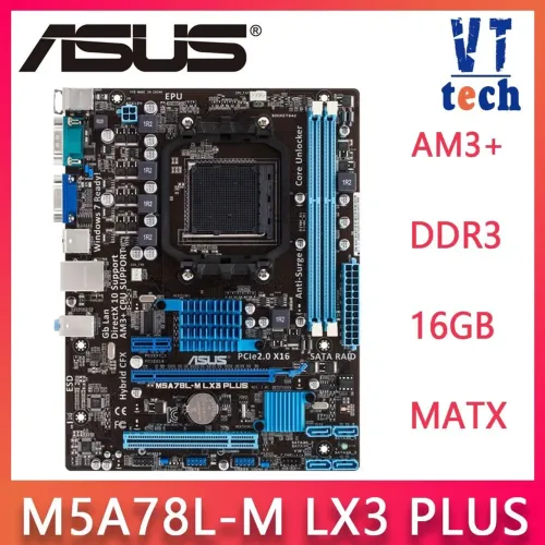 Placa mãe Asus am3+ m5a78l m lx br