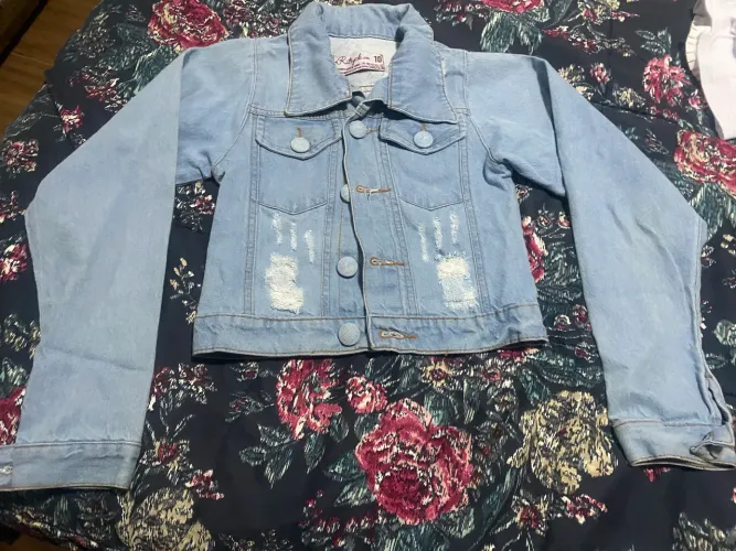 Jaqueta Jeans tamanho 10