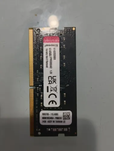 Memória  game notebook 8 GB 