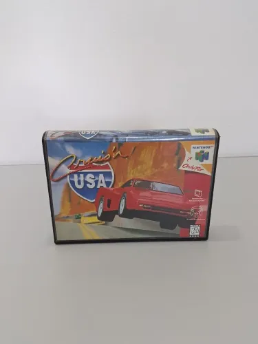 Vendo Cruis'n USA Nintendo 64 Capa de locadora Semi novo 