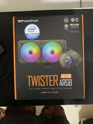 Water Cooler DarkFlash Twister DX240 V2.6 ARGB - 240mm
