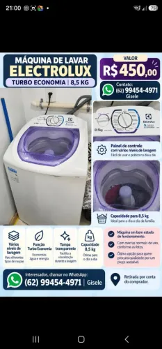 Máquina de lavar