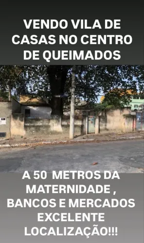 VENDO CASAS DE VILA CENTRO QUEIMADOS 