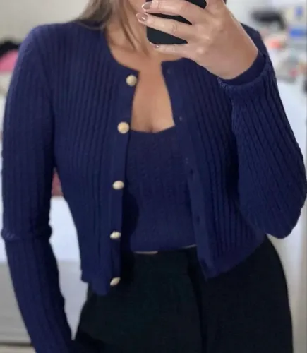 Conjunto de tricô 