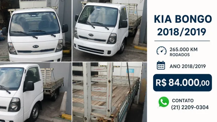 Kia Motors Bongo K-2500 2.5 4X2 TB Diesel 2019