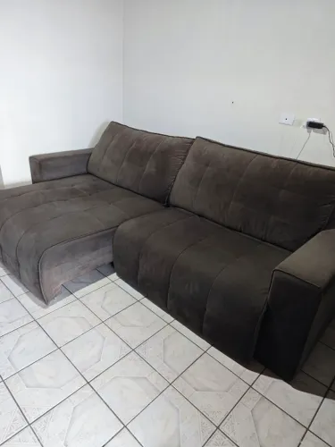 Sofá cama muito novo sem manchas ou rasgos '