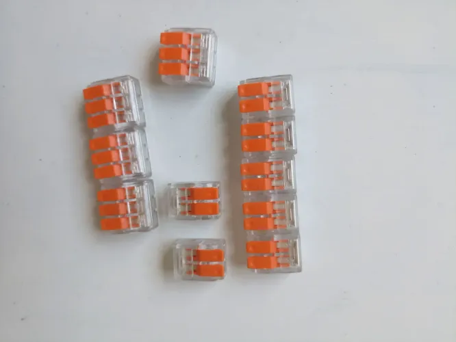 Kit conectores elétricos 2 fios
