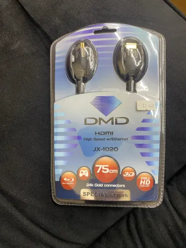 Cabo Hdmi Diamond Jx-1020 0,75m 1.4 Fullhd