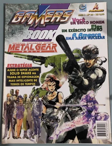 Gamers book n°5 Metal Gear Solid
