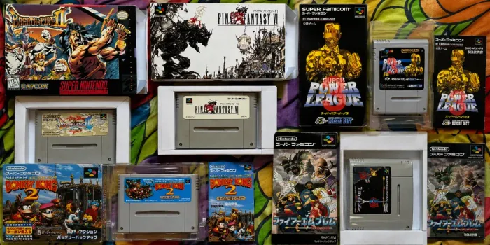 Consultar valores de cada cartucho - jogos para Super Famicom (Japão) e Super Nintendo,