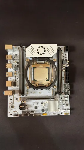 Kit xeon placa mãe + processador