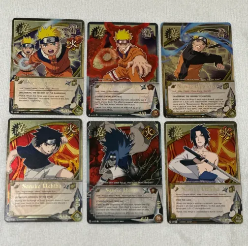 Cards Naruto Ccg - Naruto & Sasuke 