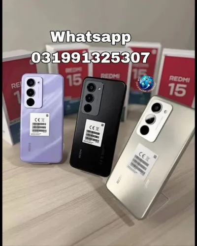 Redmi 15 Xiaomi com 7000 mAh de Bateria com garantia, frete grátis e brindes 