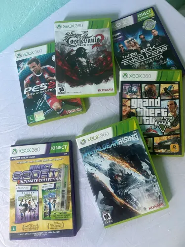 Vendo jogos originais para Xbox 360