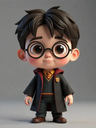 Funko Pop Harry Potter para colorir