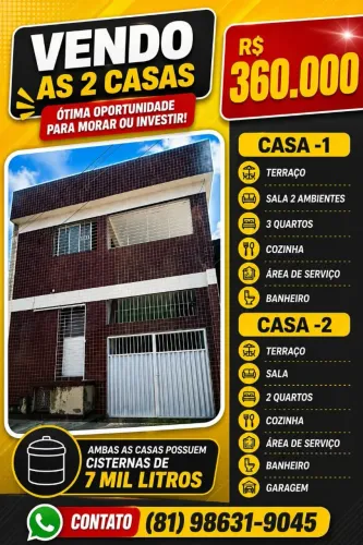 VENDO DUAS CASAS EM OURO PRETO 