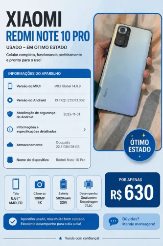 Redmi Note 10 pro 5g