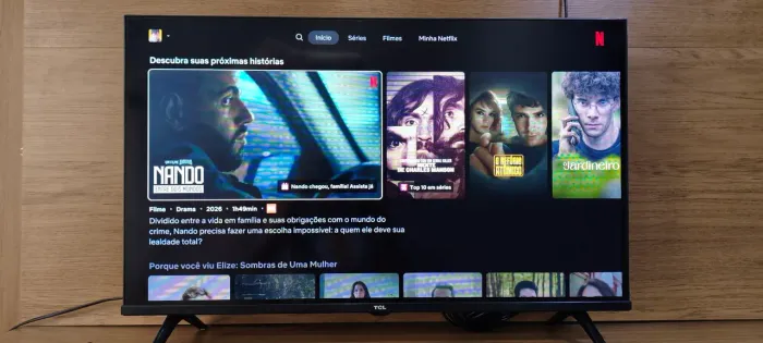 SMART TV TCL 32" POLEGADAS - FUNCIONANDO