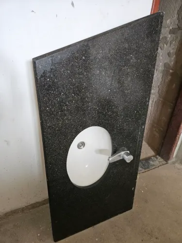 Bancada em Granito Preto São Gabriel