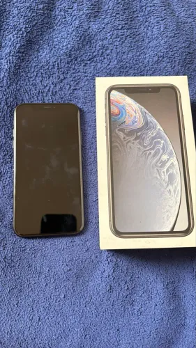 Carcaça iPhone XR Preto + Caixa Original